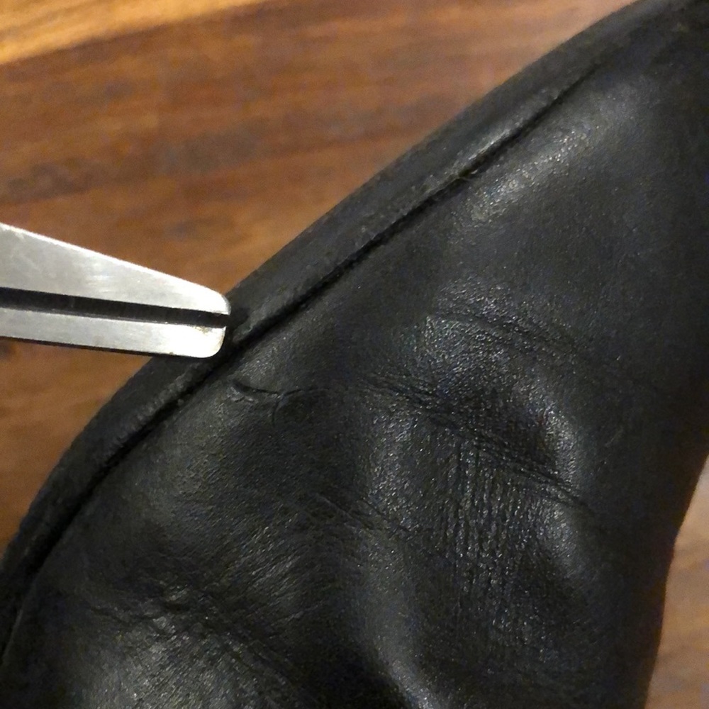 Gucci Black Leather Slip On Ankle Boot 8 1/2 - Picture 13 of 13